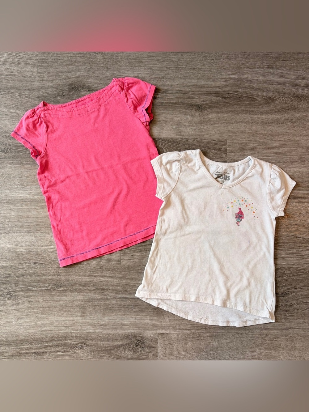 Crazy 8/Trolls toddler girls tees
